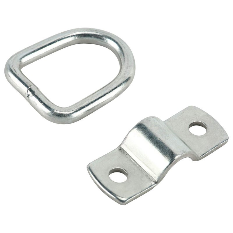 DasMarine D-Ring Tie Downs, 1/4" D-Ring Anchor Lashing Rings for Trailers & More - 1200 lb Capacity Each (24) - Image 4